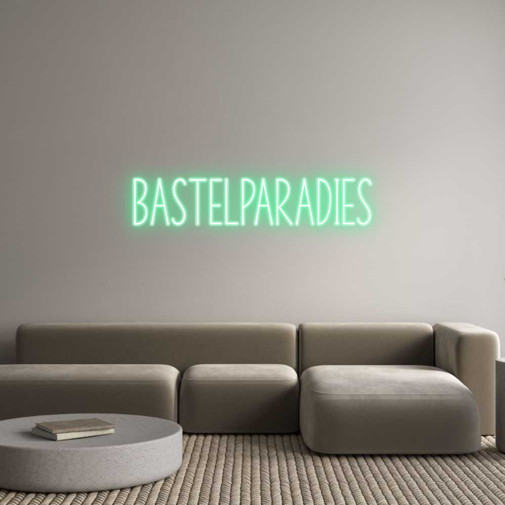 Custom Neon Sign Bastelparadies