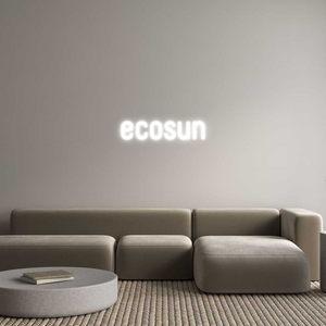 Custom Neon Sign ecosun