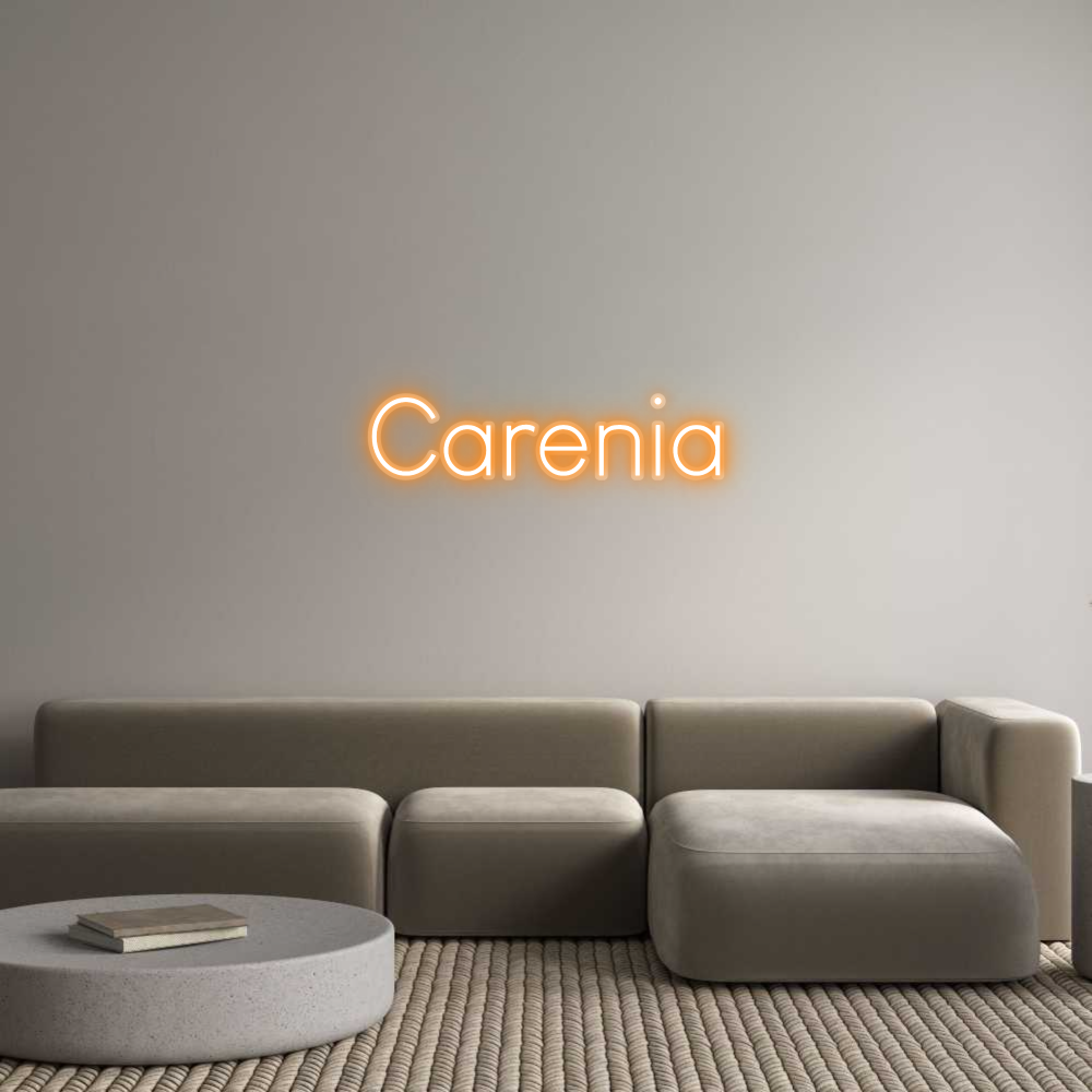 Custom Neon Sign Carenia