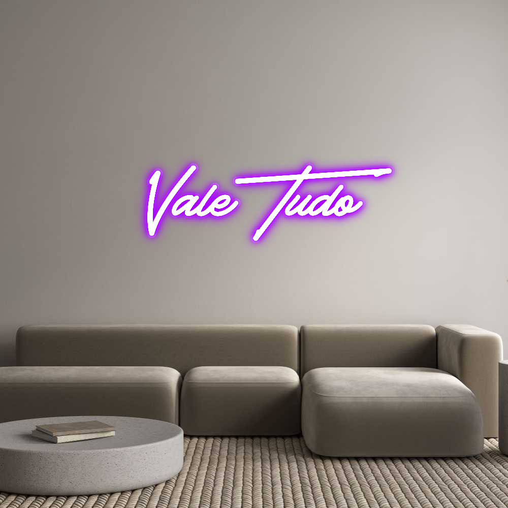 Custom Neon Sign ValeTudo