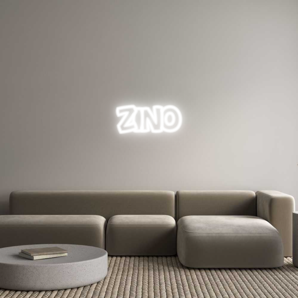 Custom Neon Sign Zino