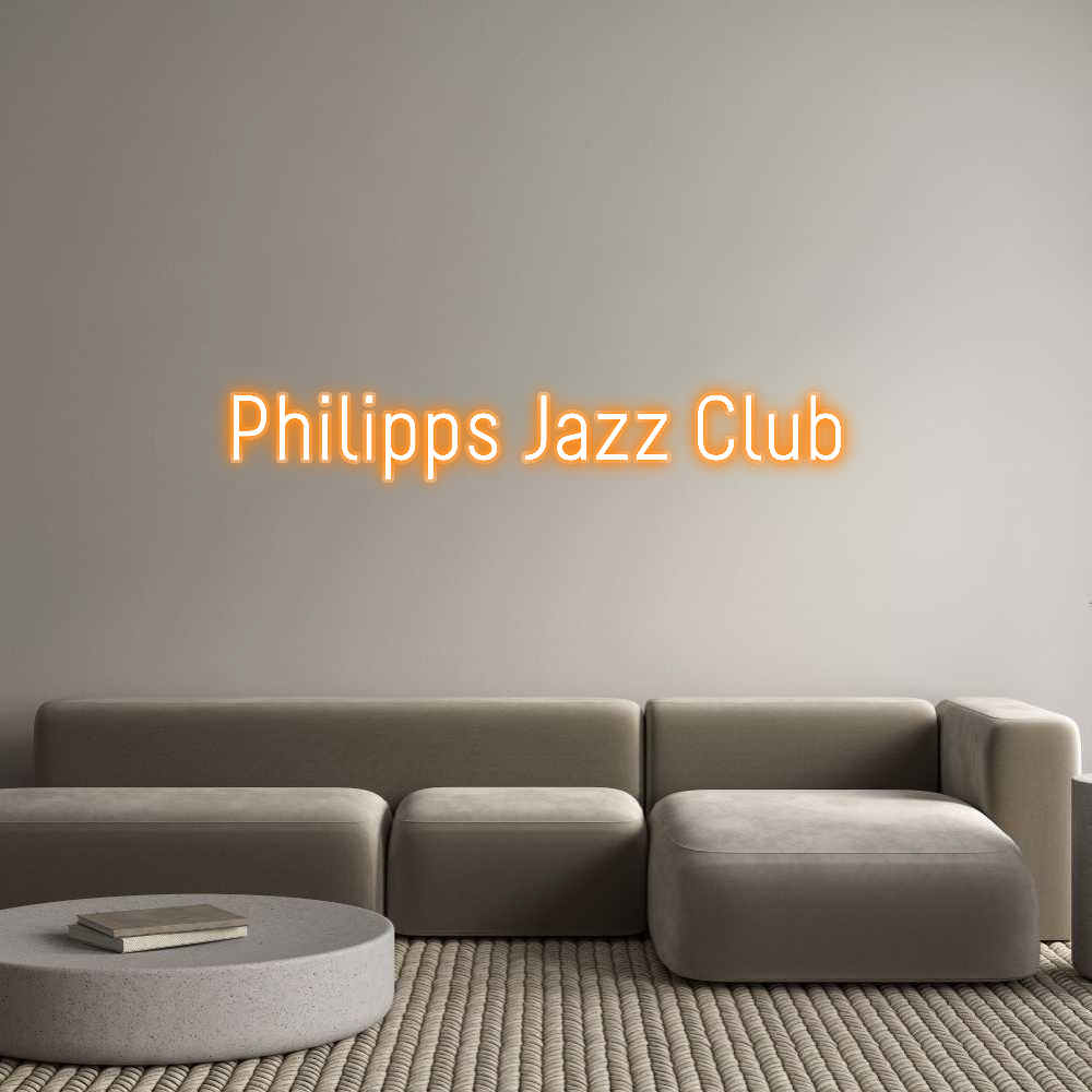 Custom Neon Sign Philipps Jazz...