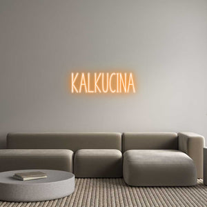 Custom Neon Sign kalkucina