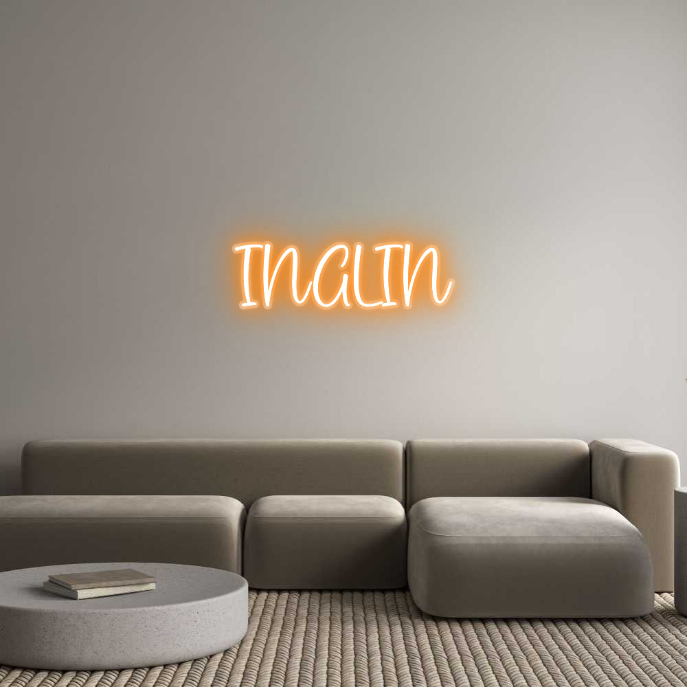 Custom Neon Sign INGLIN