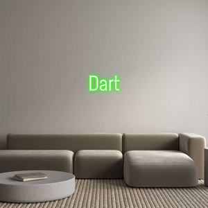 Custom Neon Sign Dart