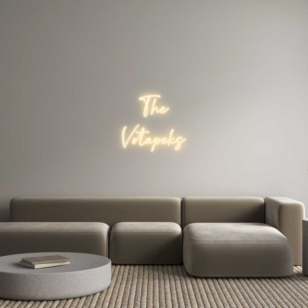 Custom Neon Sign The
Votapeks