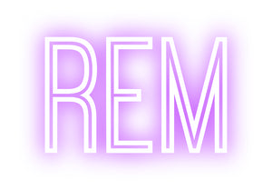 Custom Neon-Sign REM