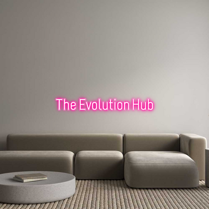 Custom Neon Sign The Evolution...